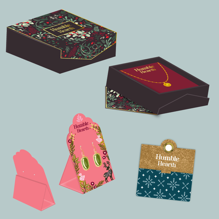 holiday winter packaging designs