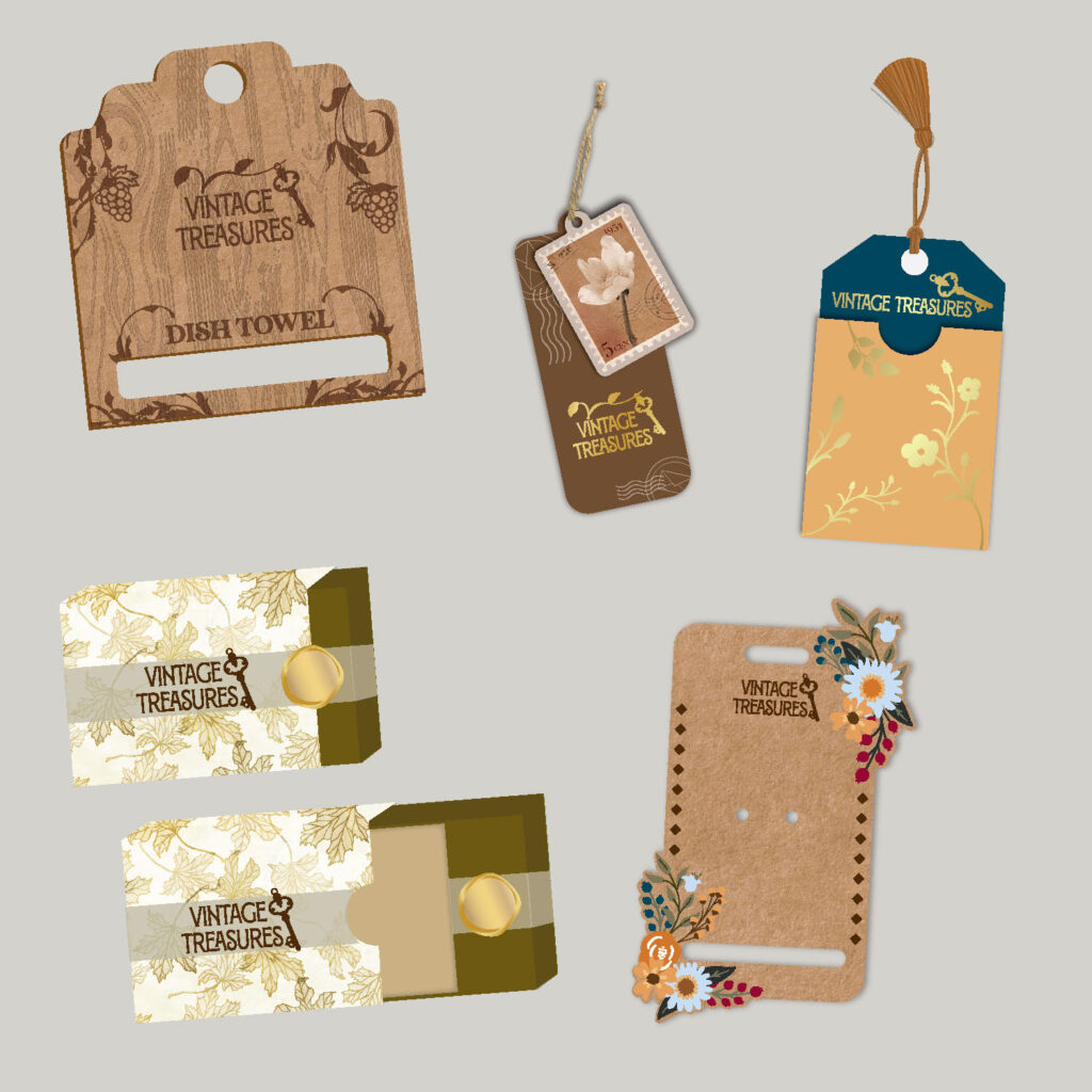 packaging trend design boxes carding hang tags accessories